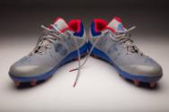 Curtis Granderson Jackie Robinson Day Autographed shoes