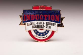 Hall of Fame Induction pin