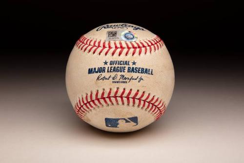 Justin Verlander No-Hitter ball