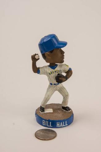 Bill Hall mini bobblehead